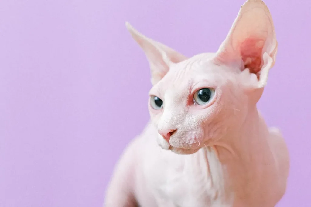 10 Razas de gatos más populares del mundo 6 gato esfinge 11zon gato sphynx sin pelo con piel arrugada